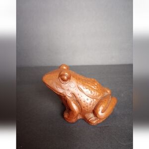 Vintage ‘86 Red Mill Mfg Resin Handcrafted Frog Toad USA Made Figure